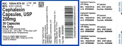Label 250mg 30ct (Label Cephalexin Caps 250mg Bpi(10544 979 30) Alkem(67877 220 05) Rev1)